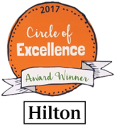 Hilton 2017 Circle of Excellence Award Hilton 2017 Circle of Excellence Award