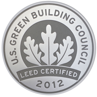 LEED Silver Certified - U.S. Green Building Council LEED Silver Certified - U.S. Green Building Council